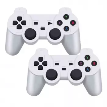 GameBox HY00 console retro 64bit 20K Game 4K HDMI Stick / Android Box con 2x controller wireless bianco