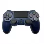 GameBox P4 controller Bluetooth wireless con vibrazione per PlayStation 4 / PC / TV / TV Box blu