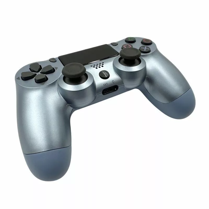 GameBox P4 controller Bluetooth wireless con vibrazione per PlayStation 4 / PC / TV / TV Box Blue Pearl