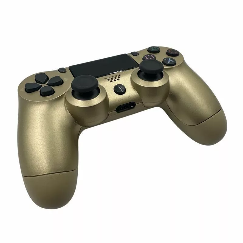 GameBox P4 controller Bluetooth wireless con vibrazione per PlayStation 4 / PC / TV / TV Box Gold