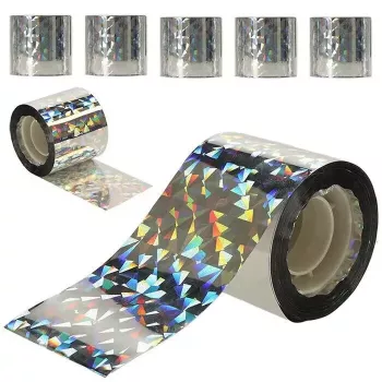 Gardena nastro repellente per uccelli riflettente super efficace 24mm x 50m (5 rotoli)