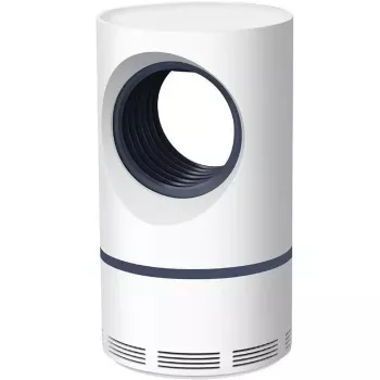 iLike lampada insetticida compatta da viaggio e scrivania 13x22,5 cm con cavo USB da 55 cm