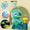 Kiddyz KT1 giocattolo lanciatore catapulta disco volante dinosauro con 2 razzi