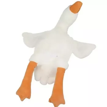 Kiddyz oca di peluche 50cm cuscino animale morbido in posa piatta grazioso giocattolo decorativo