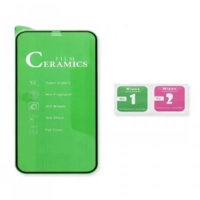 TakeMe Vetro temperato ceramico protezione schermo full surface per Apple iPhone 11 Pro Max / iPhone XS Max
