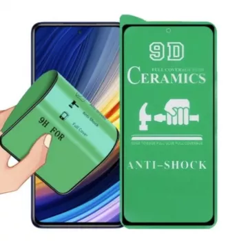 TakeMe Vetro temperato protettivo per schermo full surface in ceramica dura per Apple iPhone 14 Pro