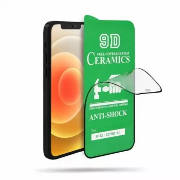 TakeMe Vetro temperato protettivo per schermo full surface in ceramica dura per Apple iPhone 14 Pro