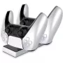 CP PS5 DualSense Dock di ricarica a doppio slot per controller PlayStation 5 con USB-C nero