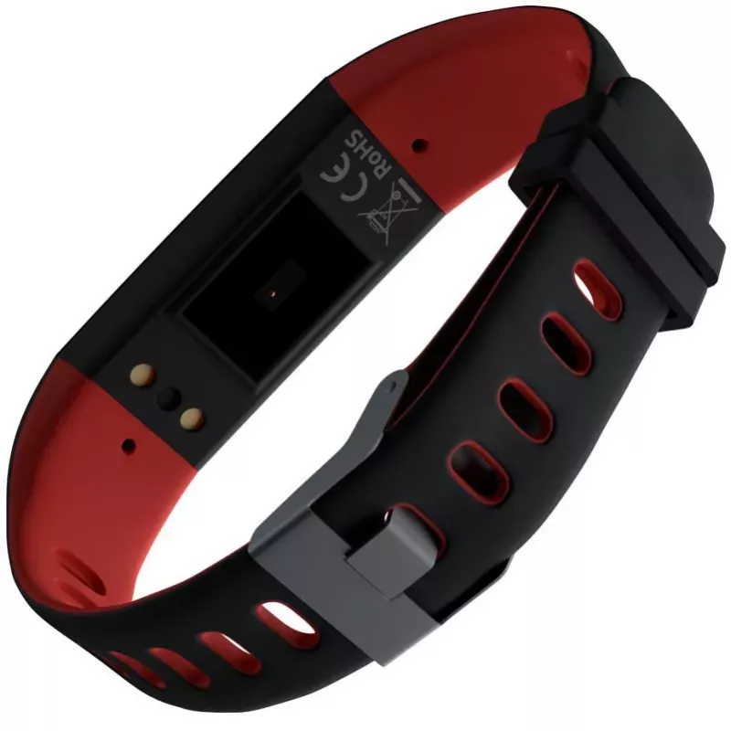 Evelatus Fitness Tracker EFT02 nero rosso