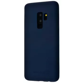 Evelatus Custodia in silicone per Samsung Galaxy S9 Plus blu mezzanotte