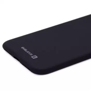 Evelatus Custodia in silicone Nano per Apple iPhone Xs MAX Soft Touch TPU nero