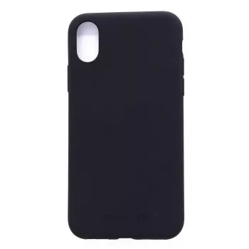 Evelatus Custodia in silicone Nano per Apple iPhone Xs MAX Soft Touch TPU nero