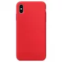 Evelatus Custodia in silicone Nano per Apple iPhone Xs MAX Soft Touch TPU rosso