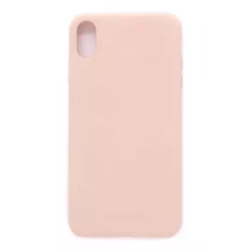 Evelatus Custodia in silicone Nano per Apple iPhone Xs Max Soft Touch TPU rosa sabbia