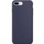 Evelatus Custodia in silicone Premium Soft Touch per Apple iPhone 7 Plus/8 Plus blu mezzanotte