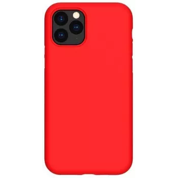 Evelatus Custodia in silicone Premium Soft Touch per Apple iPhone 7/8/SE2020/SE2022 rosso