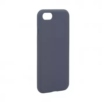 EVELATUS Custodia in silicone Premium Soft Touch per Apple iPhone 7/8/SE2022 blu mezzanotte