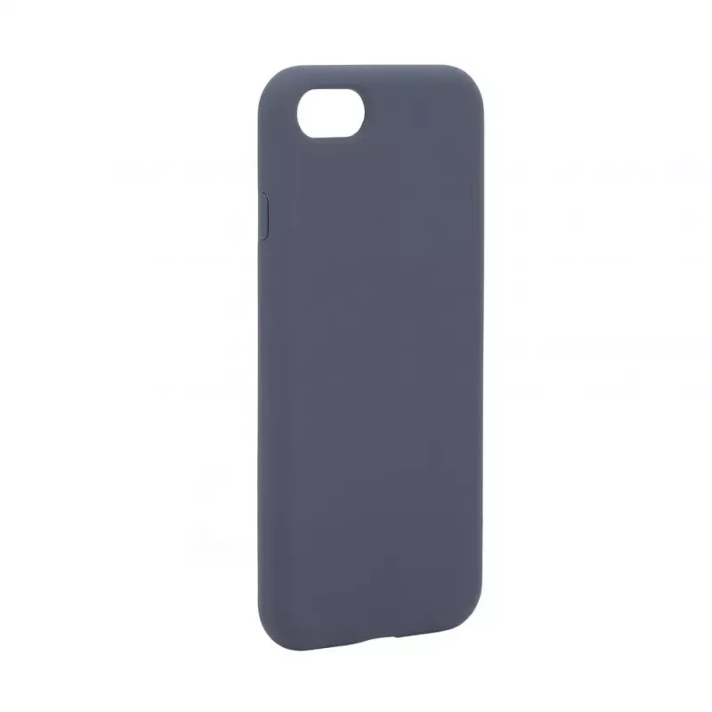 EVELATUS Custodia in silicone Premium Soft Touch per Apple iPhone 7/8/SE2022 blu mezzanotte
