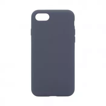 EVELATUS Custodia in silicone Premium Soft Touch per Apple iPhone 7/8/SE2022 blu mezzanotte
