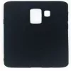 Evelatus Samsung Galaxy S9 Plus Custodia in silicone Premium Soft Touch nero