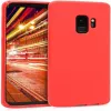 Evelatus Samsung Galaxy S9 Plus Custodia in silicone Premium Soft Touch rosso