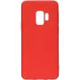 Evelatus Samsung Galaxy S9 Plus Custodia in silicone Premium Soft Touch rosso