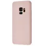Evelatus Samsung Galaxy S9 Plus Custodia in silicone Premium Soft Touch Pink Sand