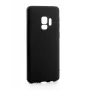 Evelatus Samsung Galaxy S9 Custodia in silicone Premium Soft Touch nero