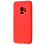 Evelatus Samsung Galaxy S9 Custodia in silicone Premium Soft Touch rosso
