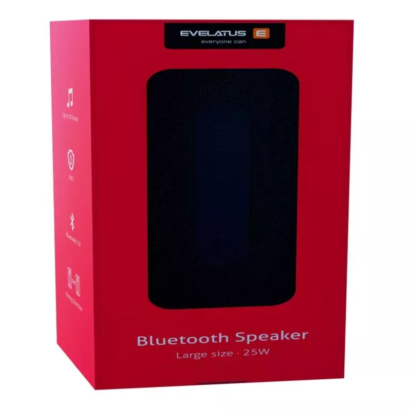Evelatus Altoparlante Bluetooth formato L EBS03 nero