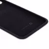 Evelatus Apple iPhone Xs Max Custodia in silicone Premium Soft Touch nero
