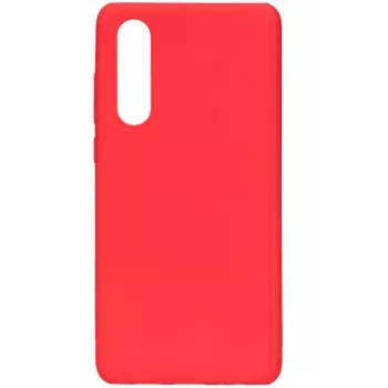 Evelatus Huawei P30 Premium Soft Touch Silicone Case rosso