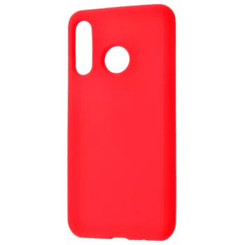 Evelatus Huawei P30 lite Premium Soft Touch Silicone Case rosso