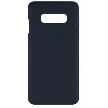 Evelatus Samsung Galaxy S10e Custodia in silicone Premium Soft Touch Midnight Blue