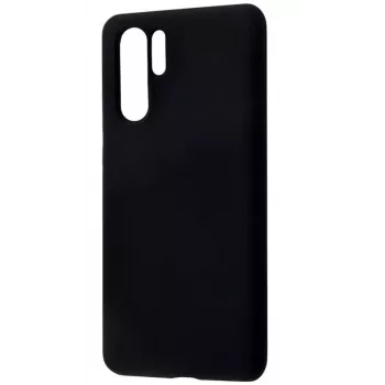 Evelatus Huawei P30 Pro Custodia in silicone Premium Soft Touch nera