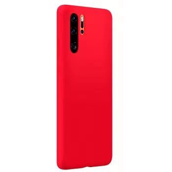 Evelatus Huawei P30 Pro Custodia in silicone Premium Soft Touch rossa
