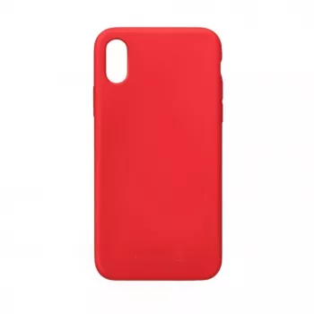 Evelatus Apple iPhone X Custodia in silicone Nano Soft Touch TPU rossa