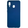 Evelatus Samsung Galaxy A20 Custodia a libro blu scuro