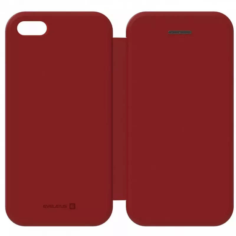 Evelatus Samsung Galaxy A20 Custodia a libro rosso vino