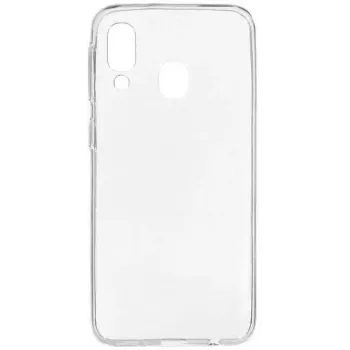 Evelatus Samsung Galaxy A40 Custodia in silicone trasparente