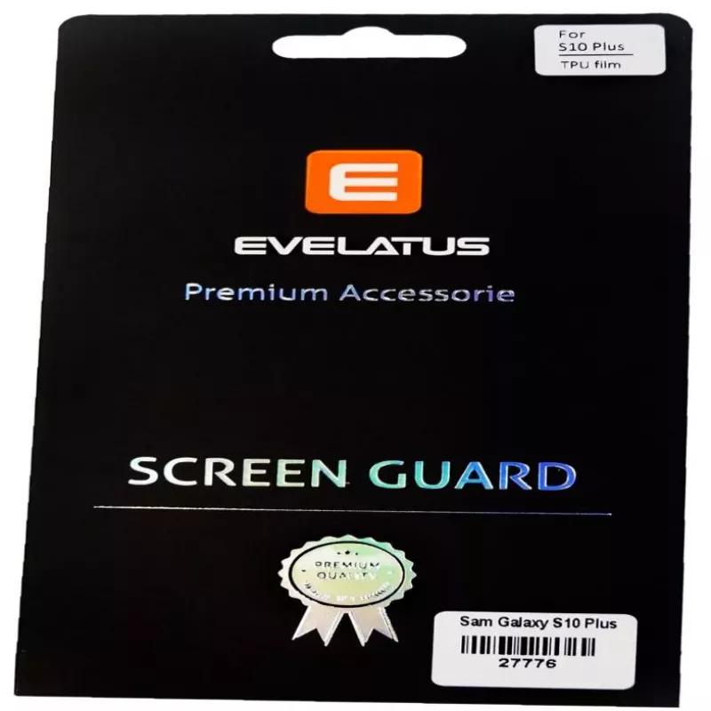 Evelatus Samsung Galaxy S10 Plus Pellicola protettiva per display TPU
