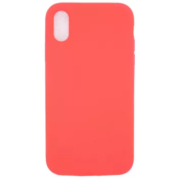 Evelatus Apple iPhone XR Custodia in silicone Premium Soft Touch Nectarine