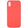 Evelatus Apple iPhone XR Custodia in silicone Premium Soft Touch Nectarine