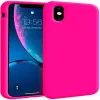 Evelatus Apple iPhone XR Custodia in silicone Premium Soft Touch Hot Pink