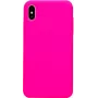 Evelatus Apple iPhone XR Custodia in silicone Premium Soft Touch Hot Pink