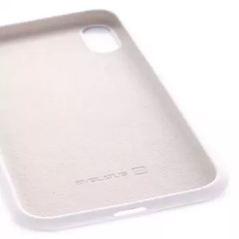 Evelatus Apple iPhone XR Custodia in silicone Premium Soft Touch Stone