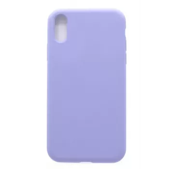 Evelatus Apple iPhone XR Custodia in silicone Premium Soft Touch Lavender