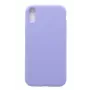 Evelatus Apple iPhone XR Custodia in silicone Premium Soft Touch Lavender