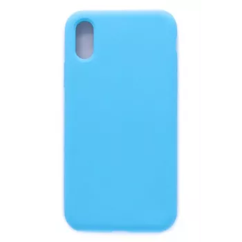 Evelatus Apple iPhone XR Custodia in silicone Premium Soft Touch Sky Blue