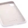 Evelatus Apple iPhone Xs Custodia in silicone Premium Soft Touch Stone